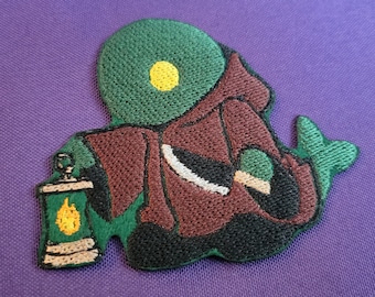 Large Tonberry: Final Fantasy Iron-on Embroidered Patch