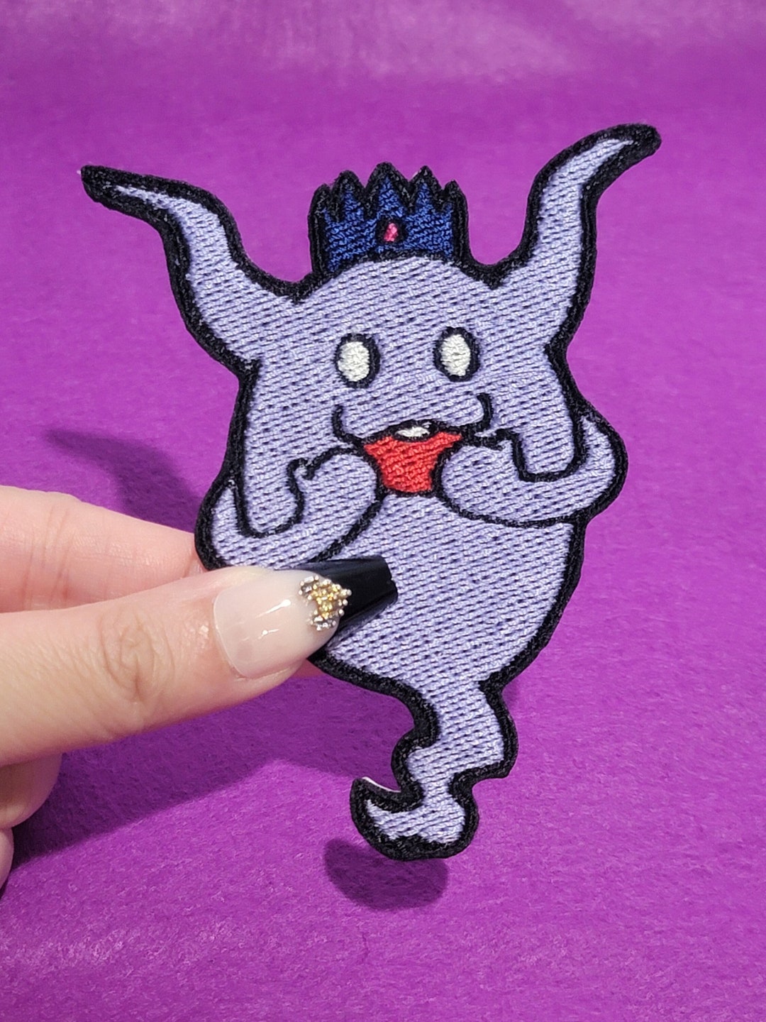 Shinigami Ghost Form: Rain Code 4" Embroidered Iron-on Patch - Etsy