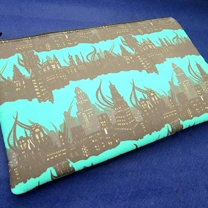 Amaurot gepolsterte Tasche - Final Fantasy XIV inspirierte Tasche, Mehrzweck-Schaumstoff-Etui mit Reißverschluss