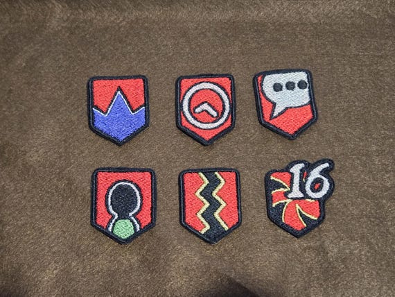 ファイナルファンタジーXIV: デバフアイコン刺繍アイロン接着パッチ