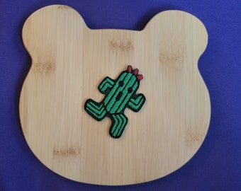 Medium Cactuar: Final Fantasy Iron-on Embroidered Patch