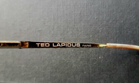 1980's, Vintage Ted Lapidus Glasses - image 4