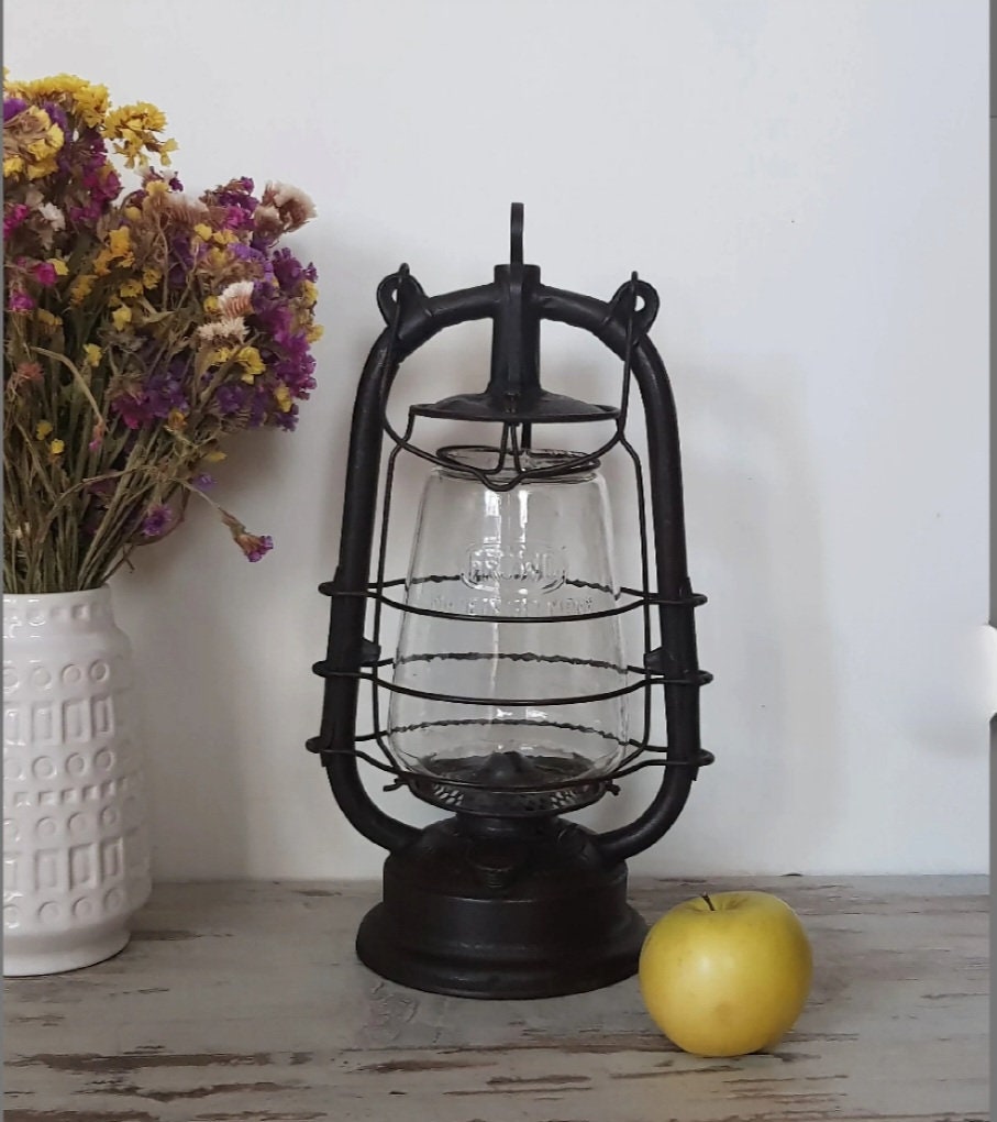 1932, FRÖHLICH & WOLTER or FROWO Nr. 435, Antique German Lantern