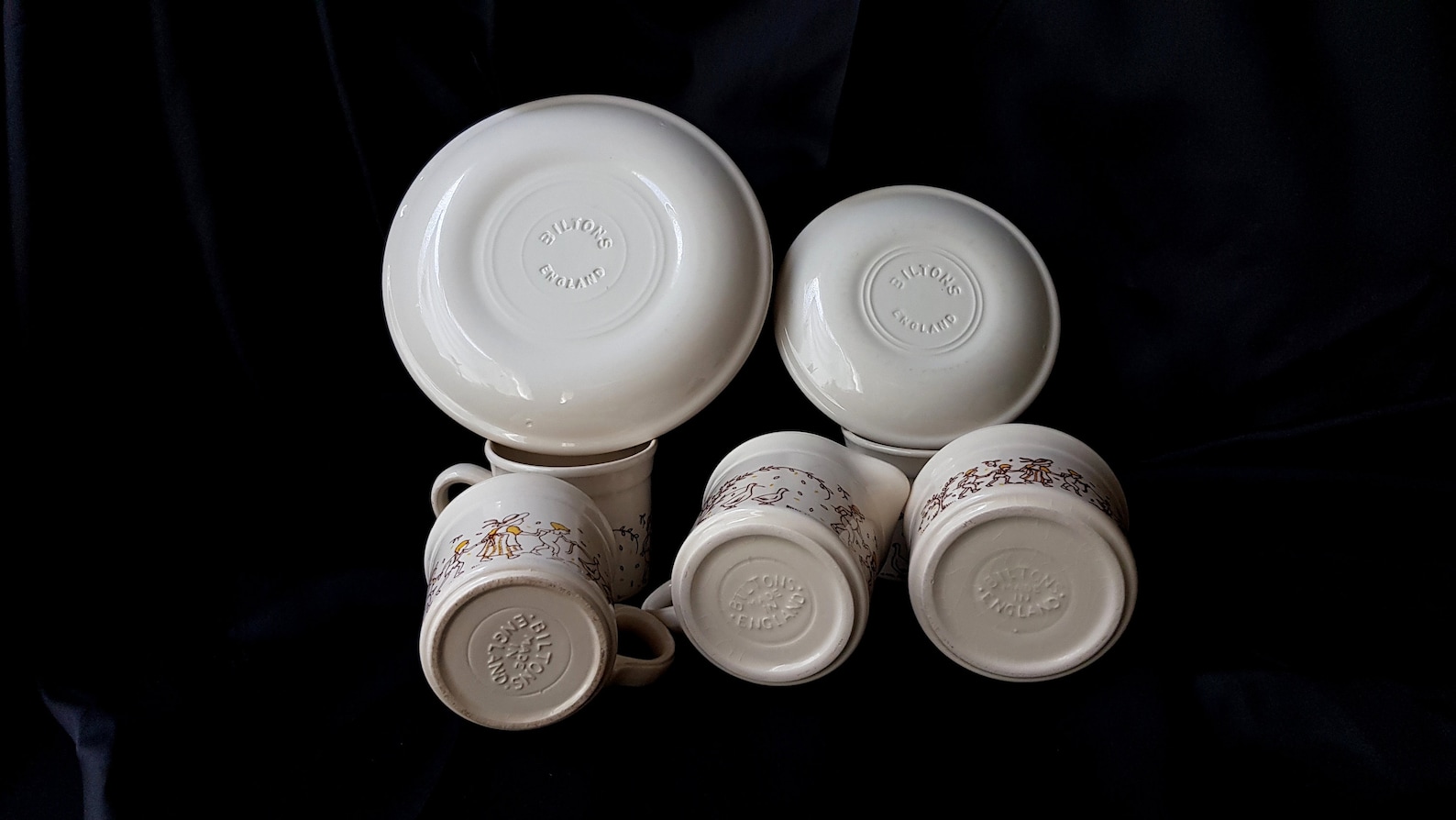 1980's, Biltons Ironstone Tableware, Pieces, Excellent