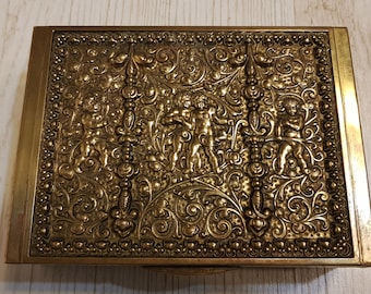 1900,Collectible Erhard & Söhne ART NOUVEAU Cigarette/Jewelry Box#14