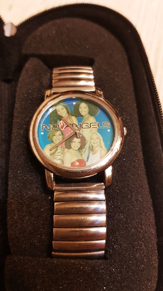 Vintage de collection NO ANGELS RTL Silver Colour Starwatch