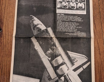 January 28,1986 the Challenger D & C newspaper pg 17a - 22a