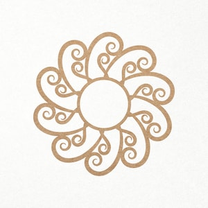 Sun Svg. Mandala Sun Svg. Digital SVG PNG DXF files for vinyl/paper/plywood/laser cutting. Birthday/Wedding/Boho/Flower/Floral