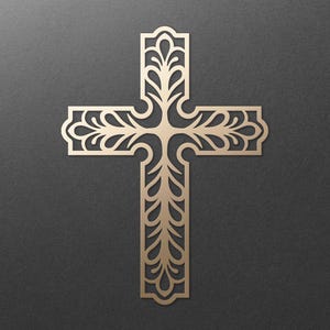 Kreuz Laser svg. Glaube Kreuz usw. Kruzifix svg. Digitale SVG PNG DXF Dateien für Vinyl/Papier/Sperrholz/Laserschneiden. Christian Jesus Kreuz svg