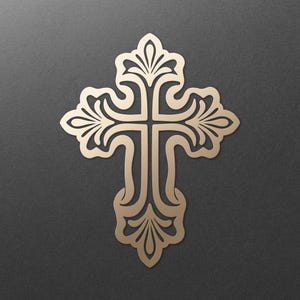 Kreuz Laser svg. Glaube Kreuz usw. Kruzifix svg. Digitale SVG PNG DXF Dateien für Vinyl/Papier/Sperrholz/Laserschneiden. Christian Jesus Kreuz svg