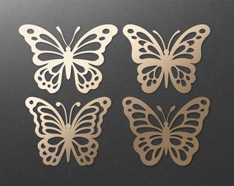 Butterfly Svg bundle. Butterfly laser cut Svg files. Butterfly papercut Svg. Digital SVG PNG DXF files for vinyl/paper/plywood/laser cutting