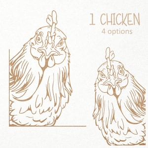 Svg de poulet Signe du poulailler Svg. Svg. Numérique SVG PNG DXF pour Cricut/Silhouette. Vie à la ferme / Ferme / Rustique