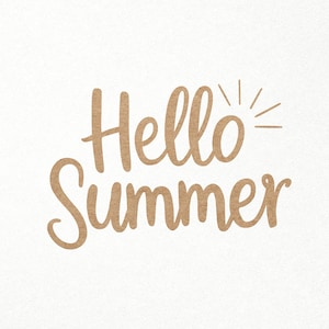 Hallo Sommer-Svg. Willkommen Sommer-Svg. Sommer-Svg. Digitales SVG PNG DXF für Cricut/Silhouette. Sommerschild / Happy Summer / Genieße den Sommer