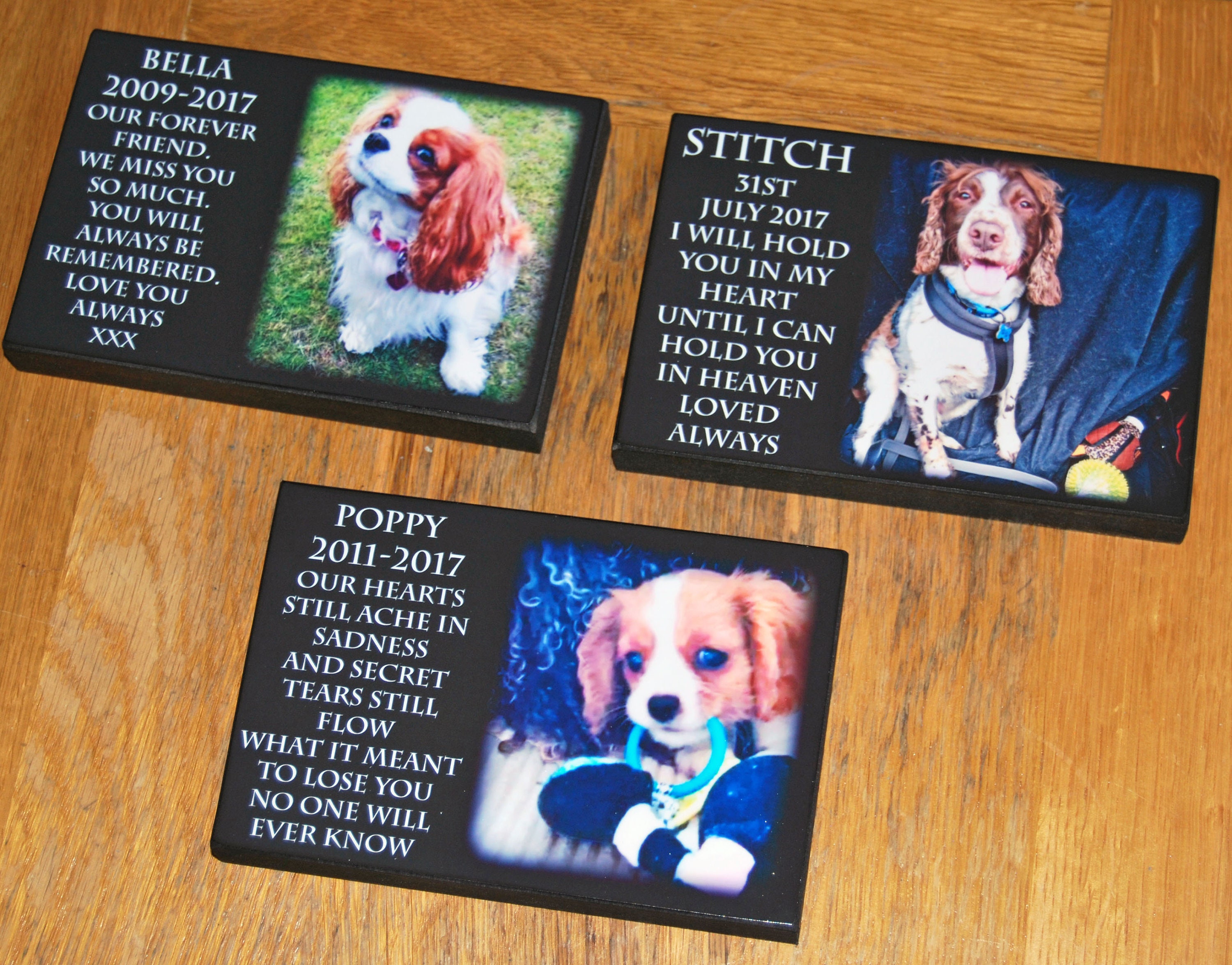 Personalised Dog Memorial Remembrance Plaque Pet Friend Wooden Etsy