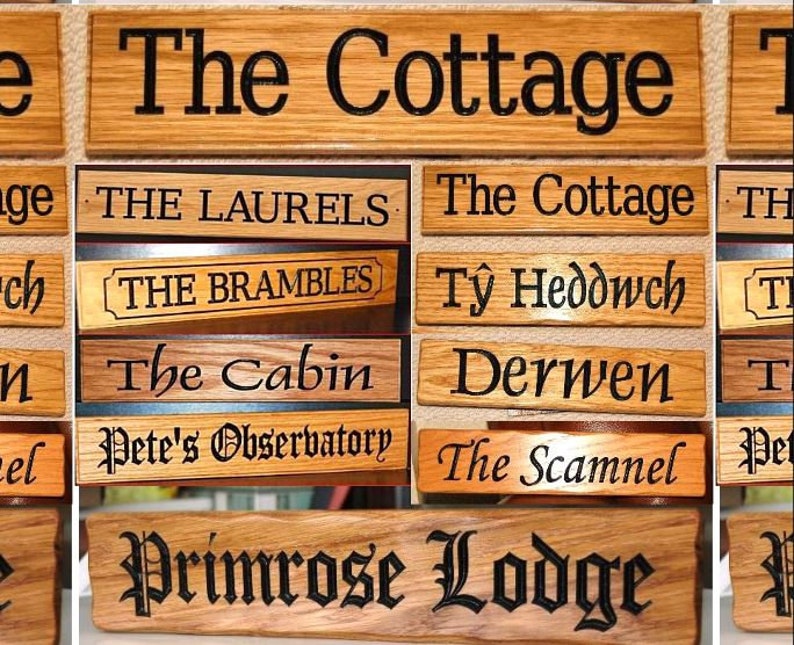 Plaques Signs Funny Wooden Sign Garden Sign Gate Fence House