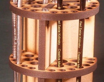Portapennelli/strumenti per scultura di piccole dimensioni