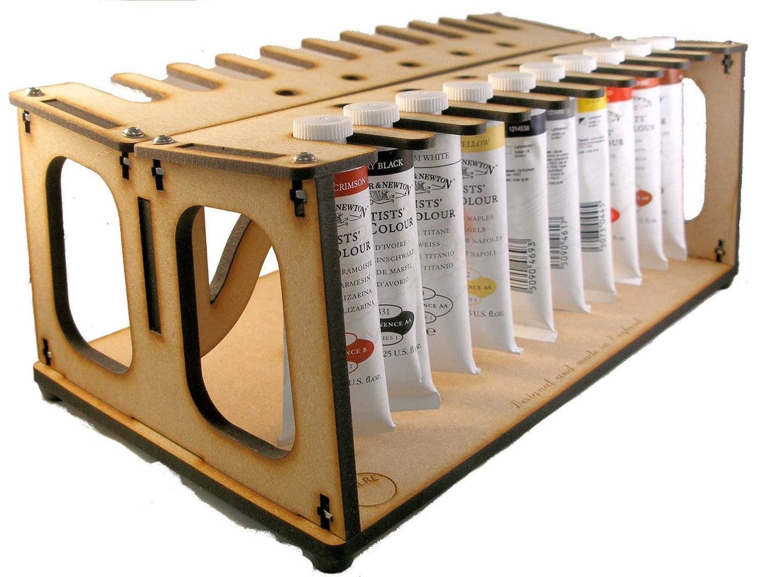 3 Drawer Storage Rack for All Major Paint Types 