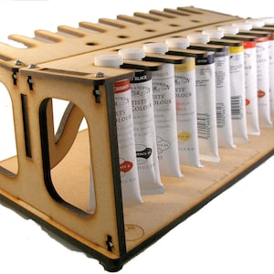 Twin Paint Rack for oil paint types