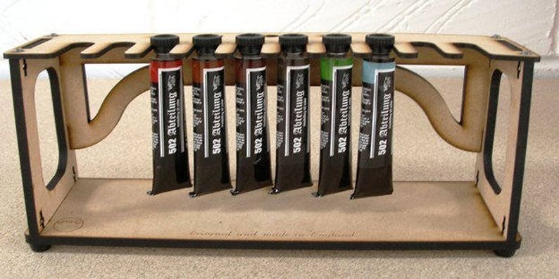 Small Paint Rack for oil paint types image 2
