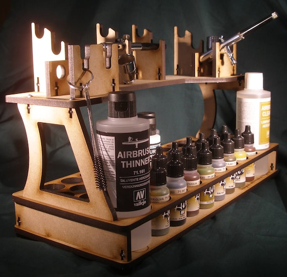 Airbrush Paint Rack