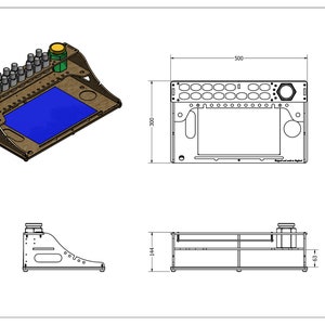 Modeller's Paintstation / Workstation for all major paint types image 3