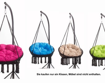Hängesesselkissen | Hängemattekissen | Schaukelkissen | Indoor-Schaukelkissen | Eierstuhlkissen | Kissen in/outdoor | sitzkkisen | kissen