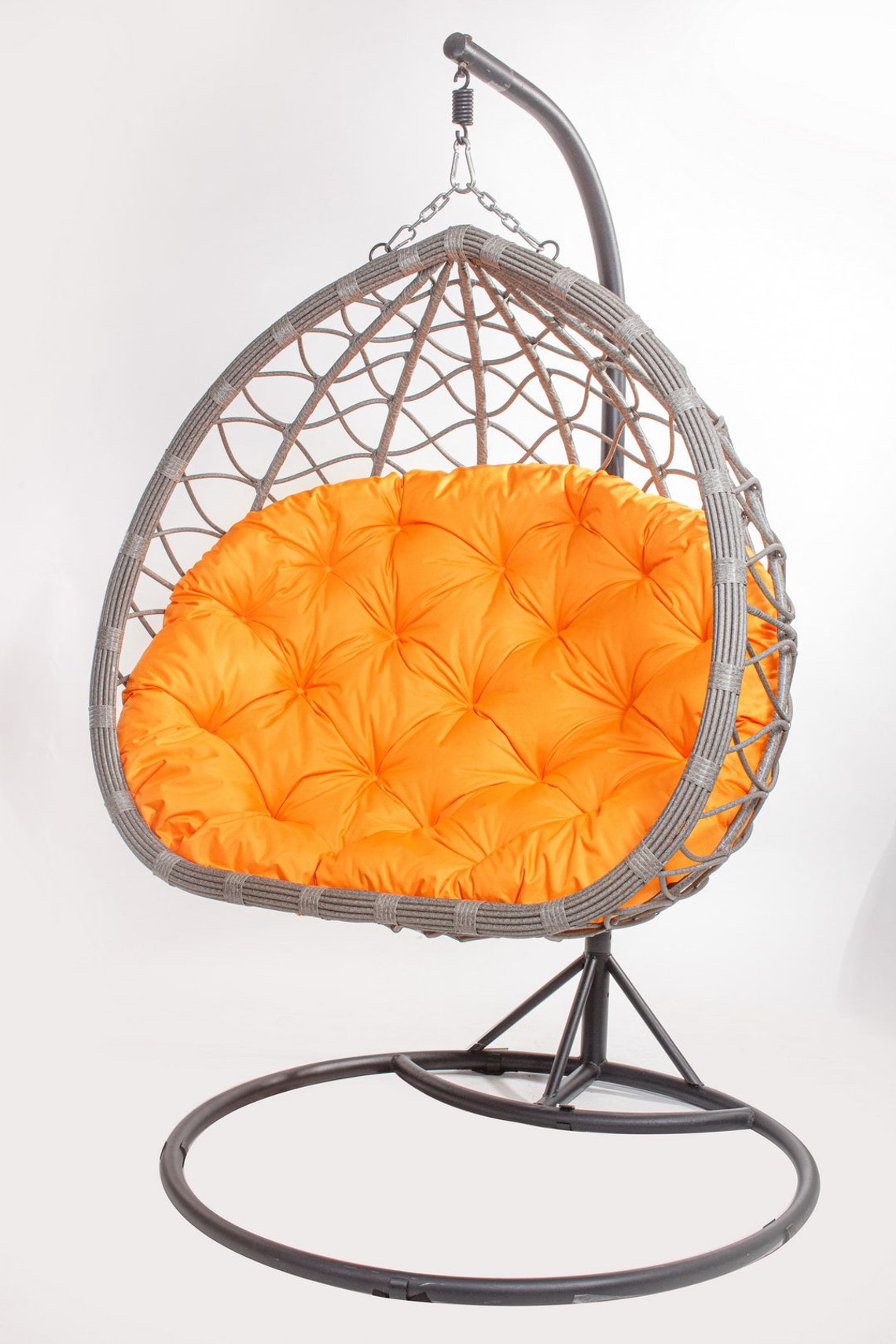 Egg Chair Cushions Replacement Double Egg Chair Replacement Etsy