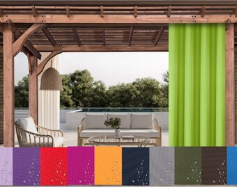 Außenvorhang, wasserdichter Vorhang, Gartenvorhangplatten, Gartenvorhang, Vorhänge auf dem Balkon