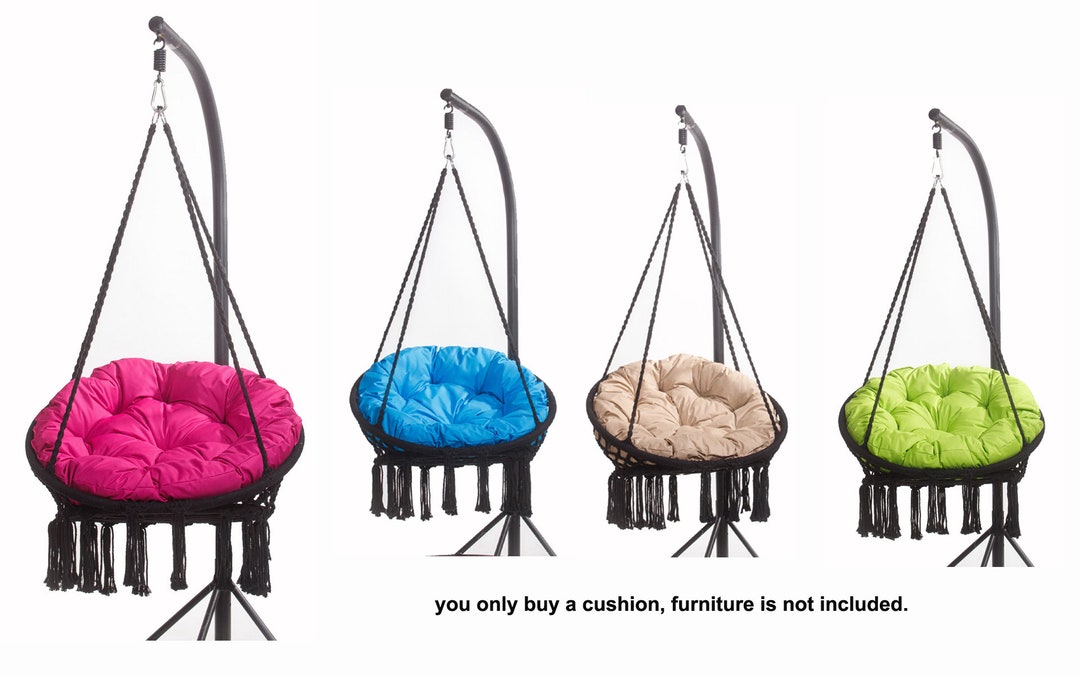 Hammock Chair Cushion Hanging Chair Cushion Swing Chair Etsy UK