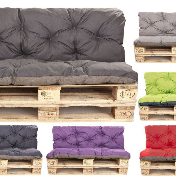 Pallet cushions Set | Cushions for pallets  | palette cushions outdoor | garden cushions  | euro palette cushions outdoor  | sofa cushions