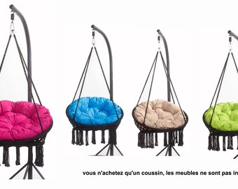 Coussins de chaise suspendue | coussins de hamac | coussins à bascule | coussins à bascule d'intérieur | coussins de chaise d'oeuf  outdoor
