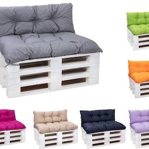 Pallet cushions | Cushions for pallets | outdoor cushions | garden cushions | swing seat | sofa cushions | euro pallet cushions | seat