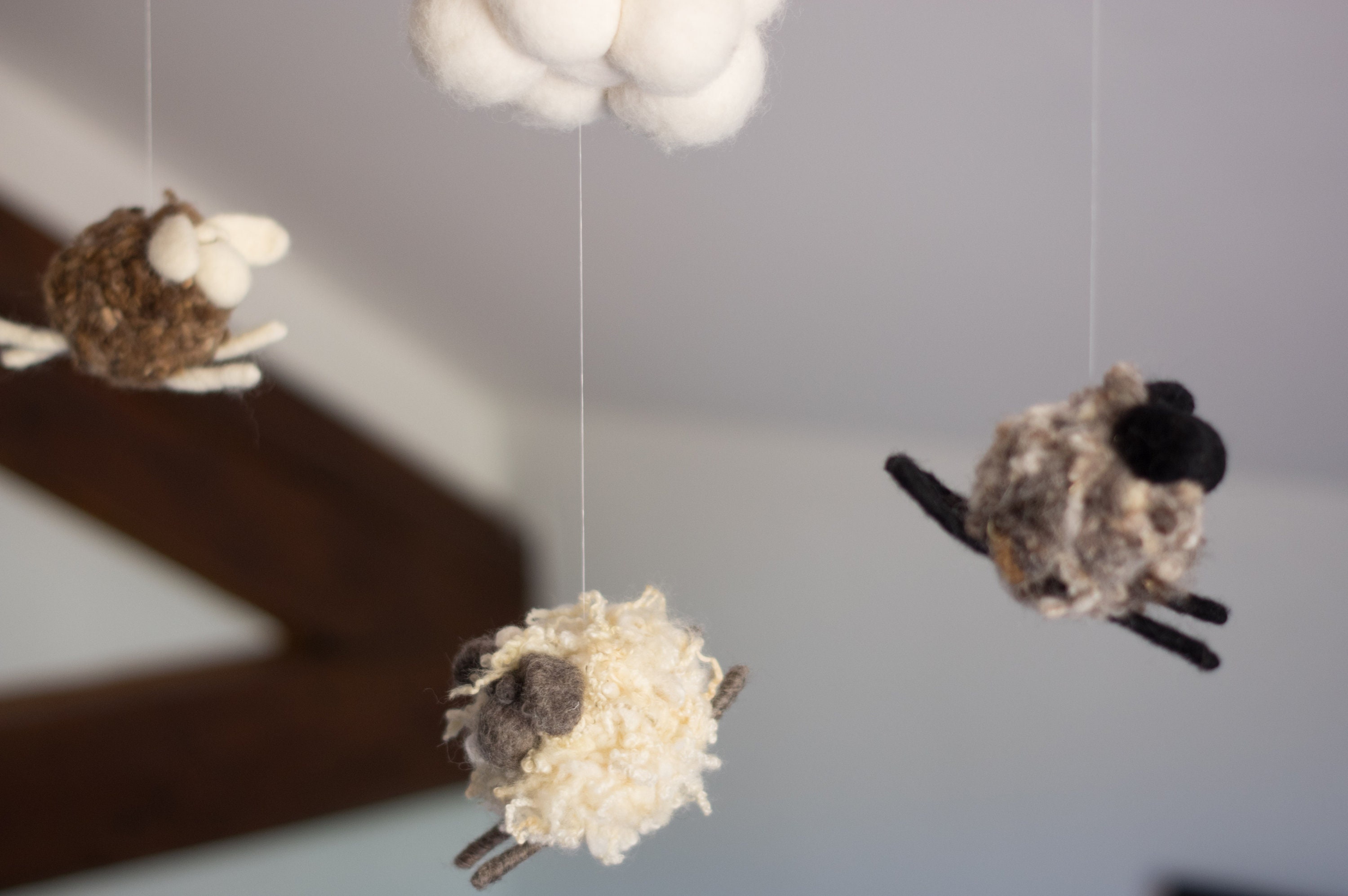 Weißes und graues fliegendes bewegliches weißes und graues | Etsy