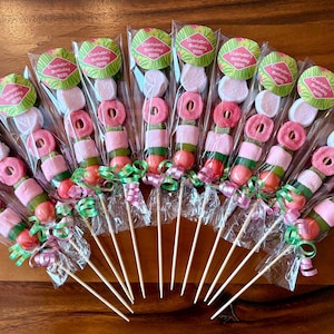 Luau Candy Kabob Sets (4)