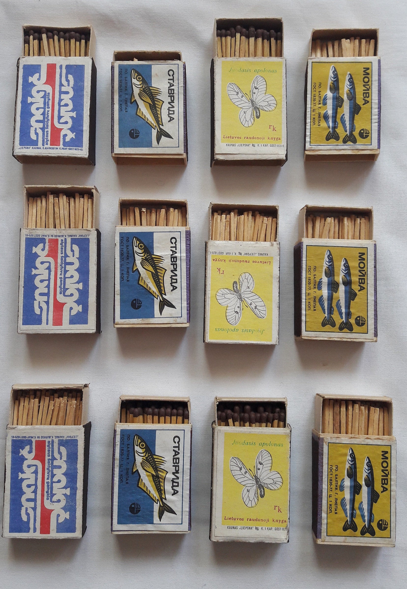 Vintage matches Etsy