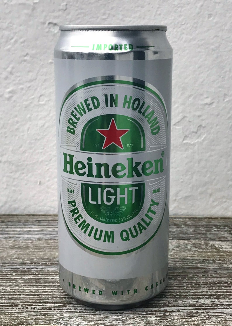 Heineken Light Candle 12 Oz Beer Candle Man Candles Man Etsy