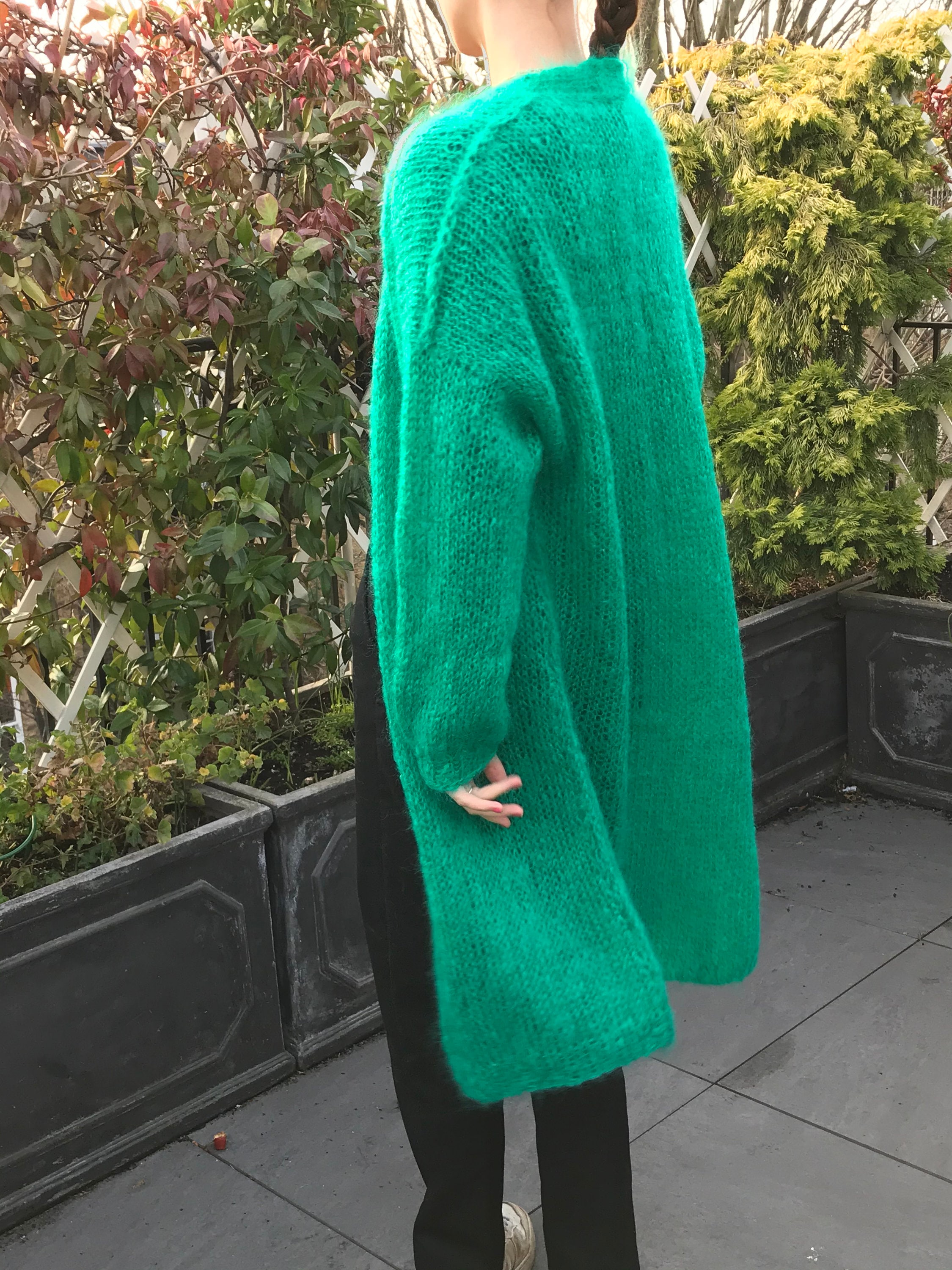 Cardigan verde best sale