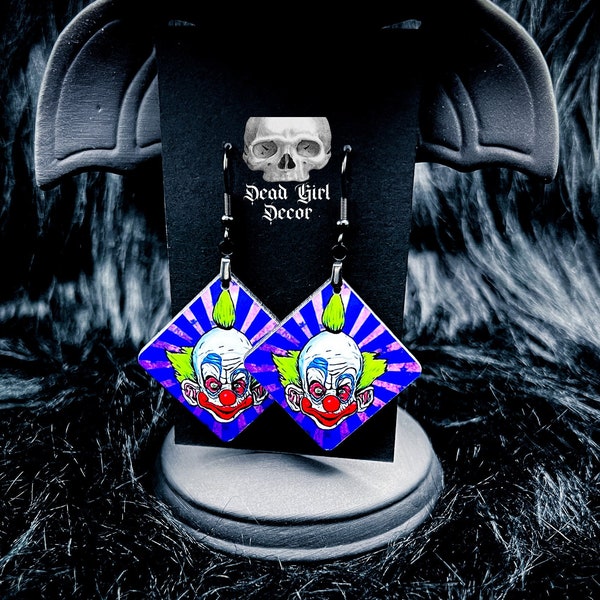 Killer Klowns from Outer Space earrings-3 designs