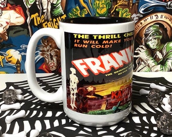 Frankenstein 15 oz coffee mug