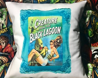 Universal Monsters throw pillows