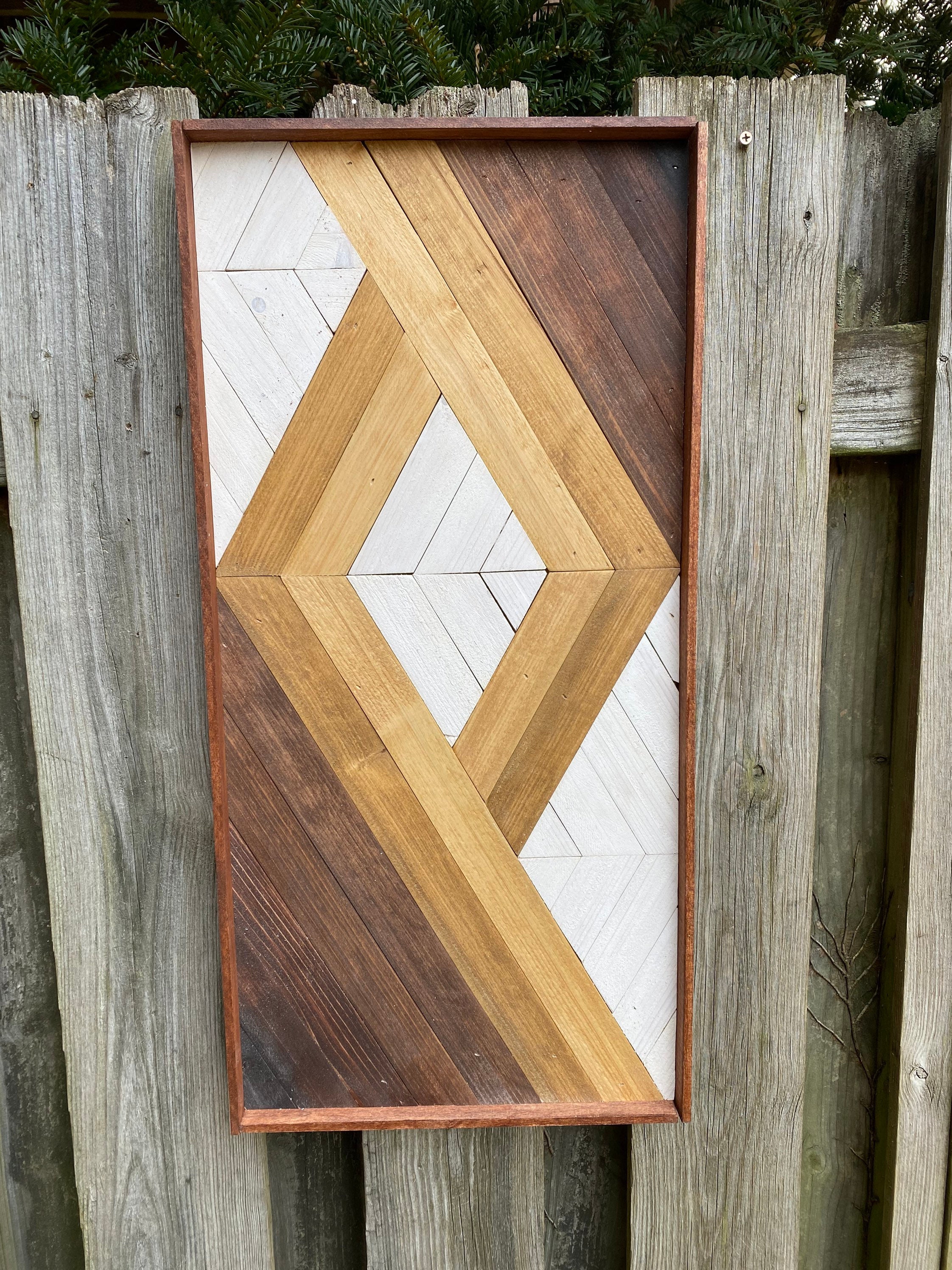 Rough Lath Wood Wall Art 3D Design Modern Geometric Design Etsy
