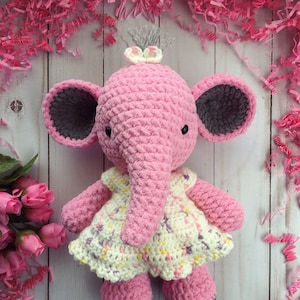 My Little Elephant Amigurumi Crochet Toy Pattern