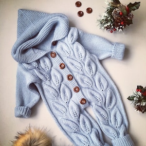 Cozy Leaves Jumpsuit Knitting Pattern / Jumpsuit Romper - Etsy