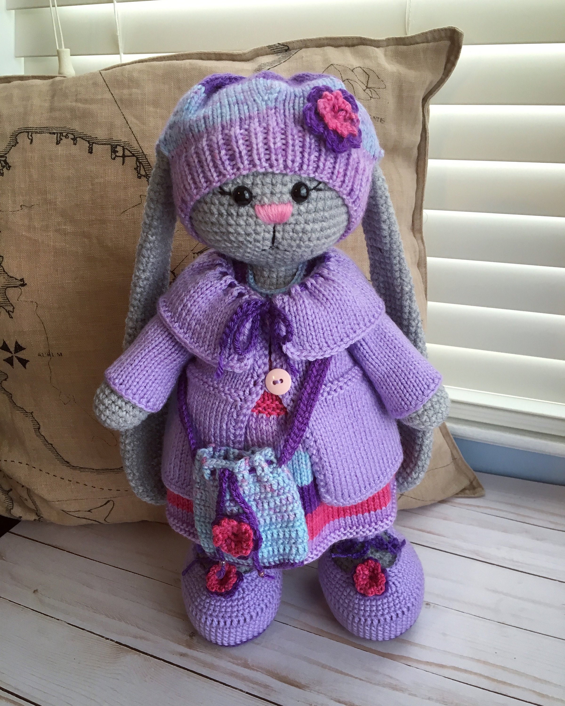 Bunny Nina Amigurumi Pattern Etsy UK