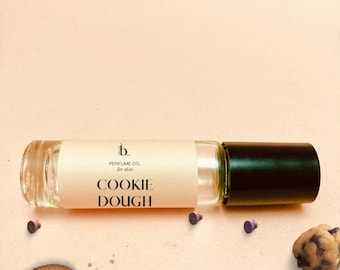 Cookie Dough Perfume Oil  Fragrance Notes Chocolate Chips Vanilla and Sugar  Alcohol Free 10ml