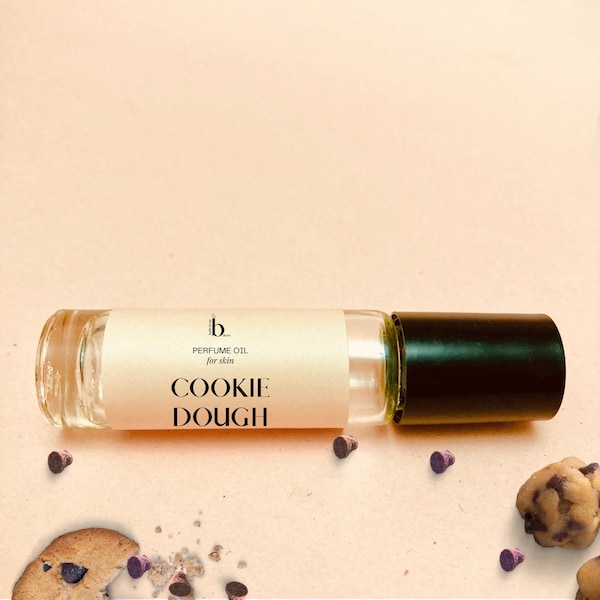 Cookie Dough Perfume Oil  Fragrance Notes Chocolate Chips Vanilla and Sugar  Alcohol Free 10ml