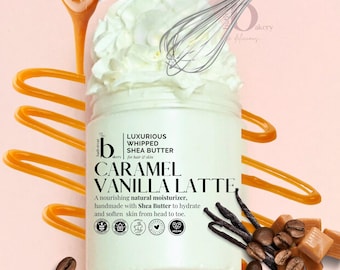Caramel Vanilla Latte Whipped Body Butter