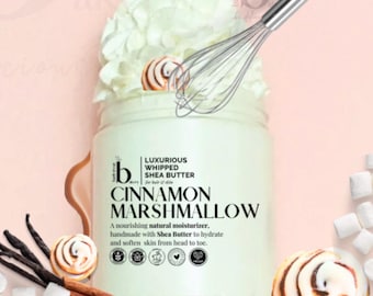 Cinnamon Marshmallow Whipped Body Butter