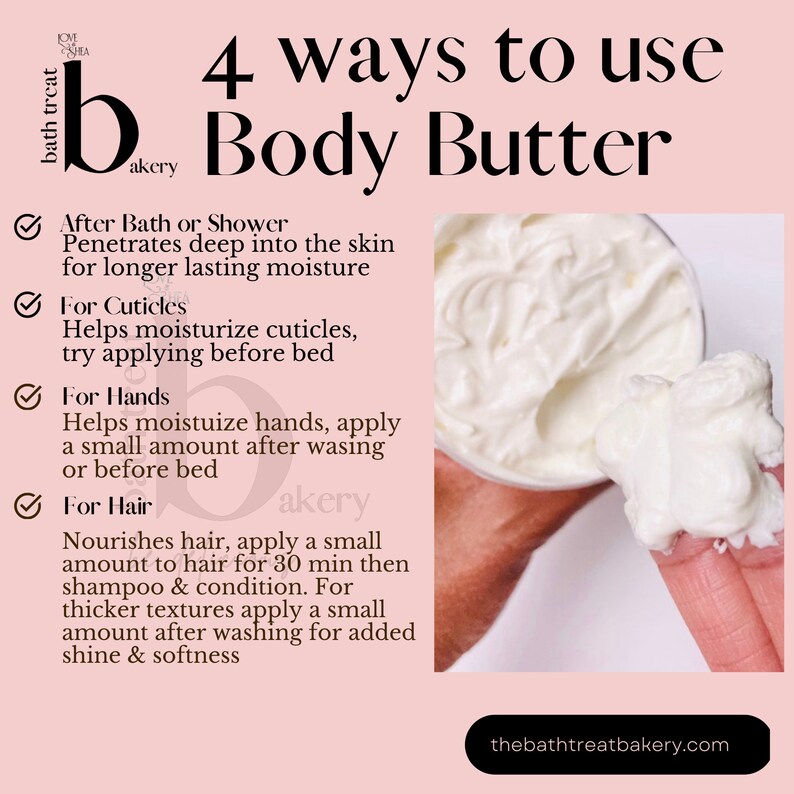 Maple Brown Sugar Body Butter Moisturizing Whipped Shea Butter use as Body Lotion or as Foot Cream for Winter Skincare image 4