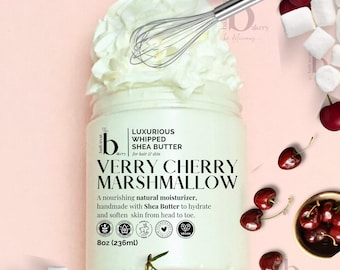 Whipped Body Butter Cherry Marshmallow Shea Butter